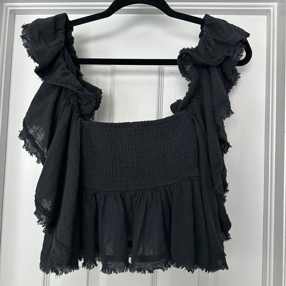 Free People Make Waves Reversible
Top Black Beach Vacay Resort Size Small - Picture 8 of 14